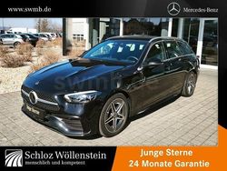 Schwarz Gebraucht 2024 Mercedes C200 AMG Kombi | 40.870 € (Fairer Preis)