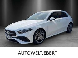 Polarweiß Gebraucht 2024 Mercedes A200 AMG line Kleinwagen | 37.490 € (Teuer)