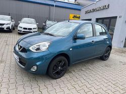 Blau Gebraucht 2014 Nissan Micra Acenta Kleinwagen | 7.590 € (Etwas zu teuer)