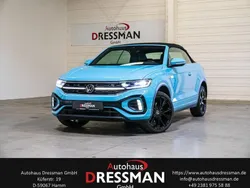 Teal blue/aqua wave Gebraucht 2023 VW T-Roc Cabriolet R-line Cabrio | 34.590 €