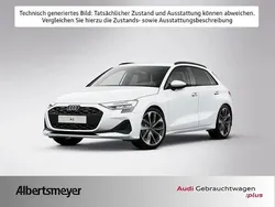 Weiß Gebraucht 2024 Audi A3 Sportback Ambiente Limousine | 36.966 € (Teuer)