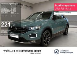 Grün Gebraucht 2021 VW T-Roc Cabriolet Style Cabrio | 22.950 € (Guter Preis)