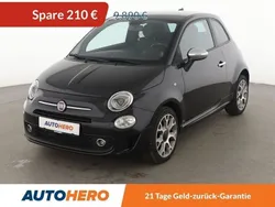 Schwarz Gebraucht 2016 Fiat 500 S Kleinwagen | 9.680 € (Etwas zu teuer)