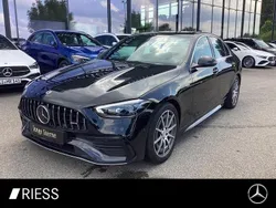 Metalliclack obsidianschwarz Gebraucht 2024 Mercedes C43 AMG AMG Limousine | 58.980 € (Guter Preis)