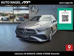 Lack mountaingrau Gebraucht 2024 Mercedes A250 AMG Line Premium Limousine | 37.489 € (Fairer Preis)