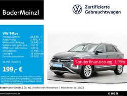 Indiumgrau metallic/schwarz Gebraucht 2024 VW T-Roc Style SUV | 28.930 € (Fairer Preis)