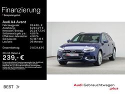 Navarrablau metallic Gebraucht 2020 Audi A4 Advanced Plus Kombi | 27.488 € (Fairer Preis)