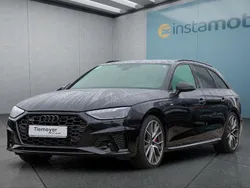 Schwarz Gebraucht 2024 Audi A4 S-Line Kombi | 38.749 € (Fairer Preis)