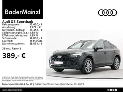 Mythosschwarz metallic (metallic) Gebraucht 2023 Audi Q5 Sportback S-Line SUV | 42.430 € (Guter Preis)