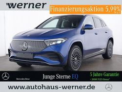 Lack spektralblau (metallic) Gebraucht 2024 Mercedes EQA350 AMG Line Premium SUV | 41.941 € (Fairer Preis)