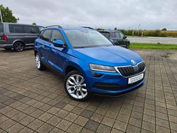 Blau Gebraucht 2020 Skoda Karoq Style SUV | 28.999 € (Etwas zu teuer)