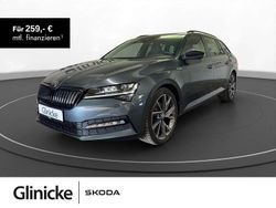 Grau Gebraucht 2021 Skoda Superb SportLine Kombi | 28.480 € (Teuer)