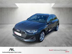 Grau Gebraucht 2024 Audi A3 Sportback Ambiente Limousine | 32.665 € (Guter Preis)