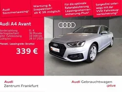Florettsilber metallic Gebraucht 2024 Audi A4 Advanced Kombi | 38.440 € (Teuer)