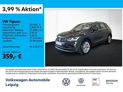 Grau Gebraucht 2021 VW Tiguan Elegance SUV | 30.460 € (Guter Preis)