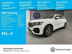 Pure white Gebraucht 2021 VW Touareg R-line SUV | 41.439 € (Guter Preis)