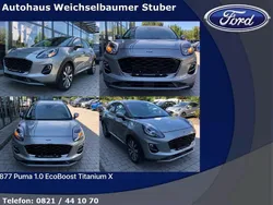 Silber Gebraucht 2020 Ford Puma Titanium X SUV | 15.900 € (Fairer Preis)