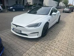 Weiß Gebraucht 2023 Tesla Model S Plaid Limousine | 84.900 € (Teuer)