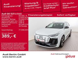 Gletscherweiß metallic Gebraucht 2024 Audi Q6 e-tron Ambiente SUV | 69.300 € (Fairer Preis)