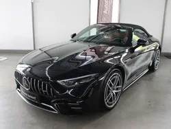 Obsidianschwarz metallic Gebraucht 2023 Mercedes SL43 AMG AMG Cabrio | 112.290 € (Etwas zu teuer)