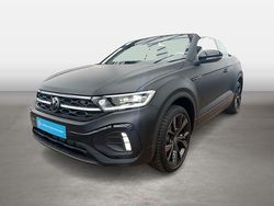 Schwarz Gebraucht 2024 VW T-Roc Cabriolet R-line Cabrio | 36.389 € (Etwas zu teuer)