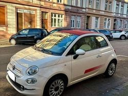 Weiß Gebraucht 2018 Fiat 500 Lounge Cabrio | 10.800 € (Fairer Preis)