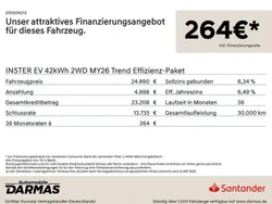 Schwarz Neu 2025 Hyundai Inster Trend Kleinwagen | 24.990 € (Fairer Preis)