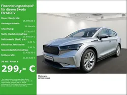 Grau Gebraucht 2021 Skoda Enyaq iV Loft SUV | 25.980 € (Superpreis)