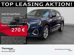 Navarrablau metallic Gebraucht 2024 Audi Q3 S-Line SUV | 37.270 € (Superpreis)