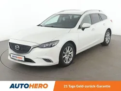 Weiß Gebraucht 2016 Mazda 6 Exclusive-Line Kombi | 15.590 € (Teuer)