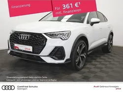 Gletscherweiß metallic Gebraucht 2022 Audi Q3 Sportback Ambiente SUV | 36.950 € (Teuer)