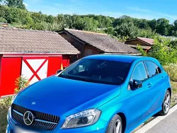 Blau Gebraucht 2015 Mercedes A220 AMG Limousine | 14.900 € (Fairer Preis)