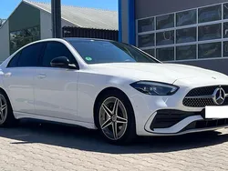 Weiß Gebraucht 2021 Mercedes C220 AMG Limousine | 36.500 € (Teuer)