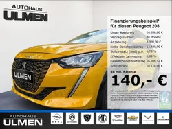 Gelb Gebraucht 2021 Peugeot e-208 Active Kleinwagen | 16.850 € (Fairer Preis)