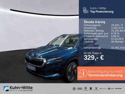 Lavablau metallic Gebraucht 2022 Skoda Karoq Style SUV | 25.925 € (Fairer Preis)