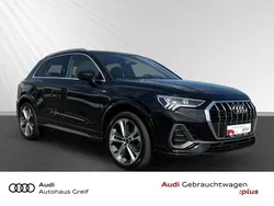 Schwarz Gebraucht 2024 Audi Q3 S-Line SUV | 51.900 € (Teuer)