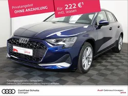 Blau Gebraucht 2025 Audi A3 Sportback Advanced Plus Limousine | 28.410 € (Guter Preis)