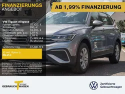 Silber Gebraucht 2024 VW Tiguan Allspace Life SUV | 35.420 € (Guter Preis)