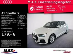 Gletscherweiß metallic (metallic) Gebraucht 2023 Audi A1 Sportback Advanced Plus Kleinwagen | 18.989 € (Guter Preis)