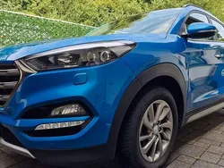 Blau Gebraucht 2018 Hyundai Tucson SUV | 16.499 € (Fairer Preis)