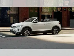 Weiß (pure white uni / schwarz) Neu 2025 VW T-Roc Cabriolet R-line Plus Cabrio | 37.999 € (Teuer)