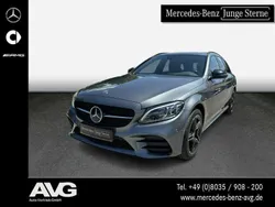 Lack selenitgrau Gebraucht 2021 Mercedes C300e AMG Kombi | 25.900 € (Guter Preis)