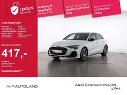 Gletscherweiss metallic Gebraucht 2024 Audi S3 Ambiente Limousine | 42.900 €