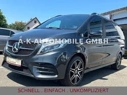 Graphitgrau Gebraucht 2022 Mercedes V250 AMG line Van / Kleinbus | 42.499 € (Superpreis)