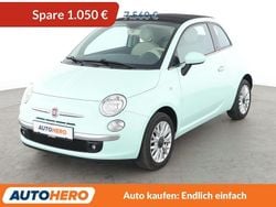 Grün Gebraucht 2014 Fiat 500C Lounge Cabrio | 6.510 € (Fairer Preis)