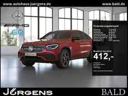 Rot manufaktur lack manufaktur Gebraucht 2020 Mercedes GLC220 AMG Coupé | 43.660 € (Fairer Preis)