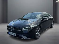 Schwarz Gebraucht 2025 Mercedes CLA180 AMG line Limousine | 40.660 € (Fairer Preis)