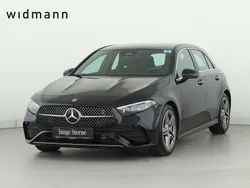 Unilack nachtschwarz Gebraucht 2024 Mercedes A200 AMG Limousine | 32.850 € (Fairer Preis)