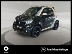 Tiefschwarz Gebraucht 2017 Smart ForTwo Electric Drive Passion Cabrio | 7.659 € (Guter Preis)