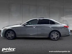 Metalliclack selenitgrau Gebraucht 2024 Mercedes C300e AMG Limousine | 44.610 € (Guter Preis)